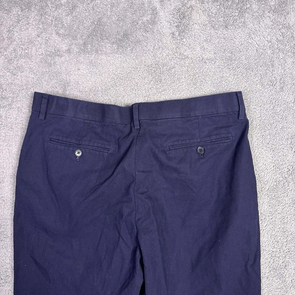 Banana Republic Pants Mens 34S Tailored Slim Olimpias Fabrics Indigo Trouser